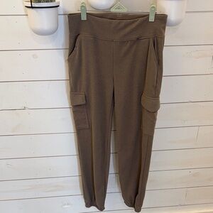 New W/O Tags Light Brown Cargo Knit Joggers